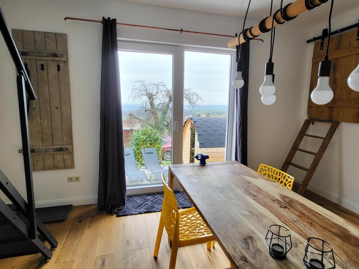 Ferienloft Ottos Werkstatt Mit Saunafass Dannenfels Buitenkant foto